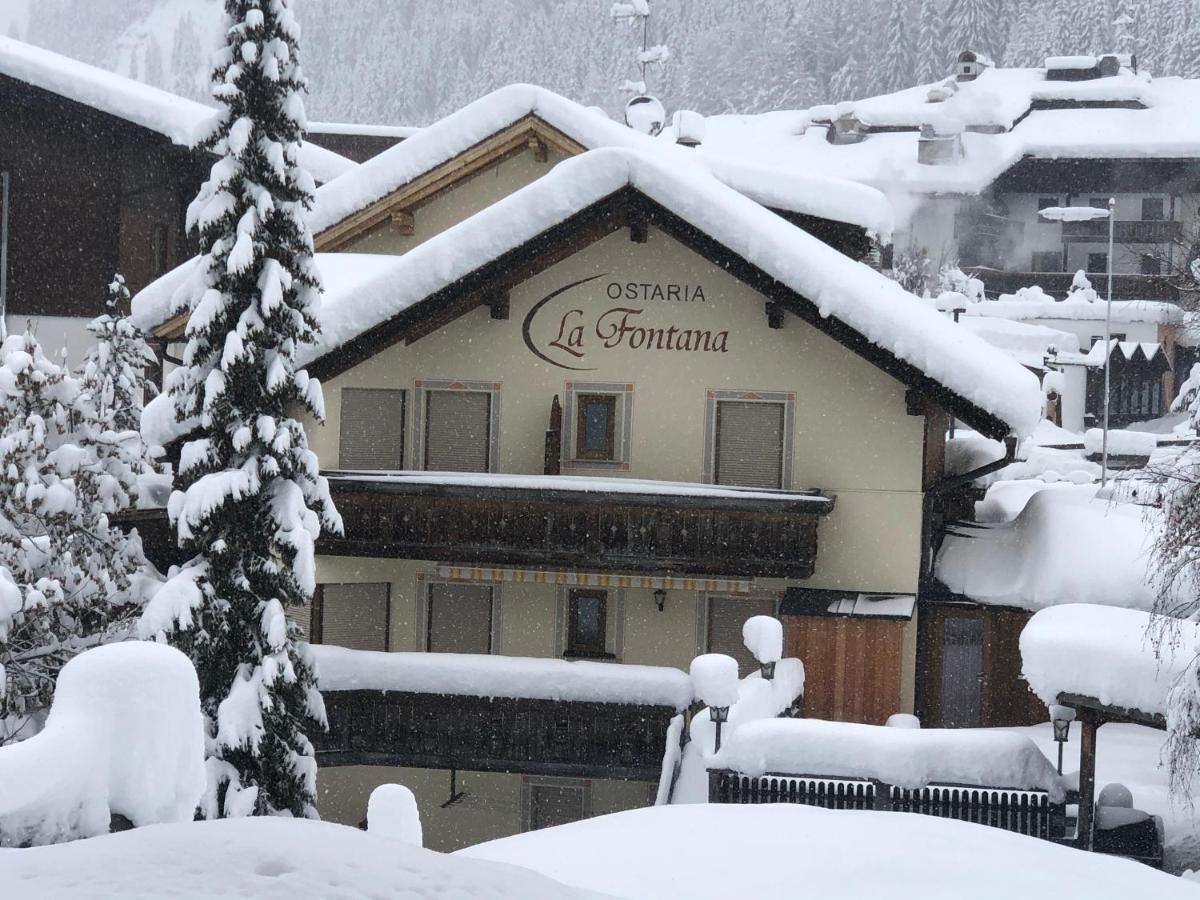 Ostaria La Fontana Hotel Corvara In Badia Exterior photo