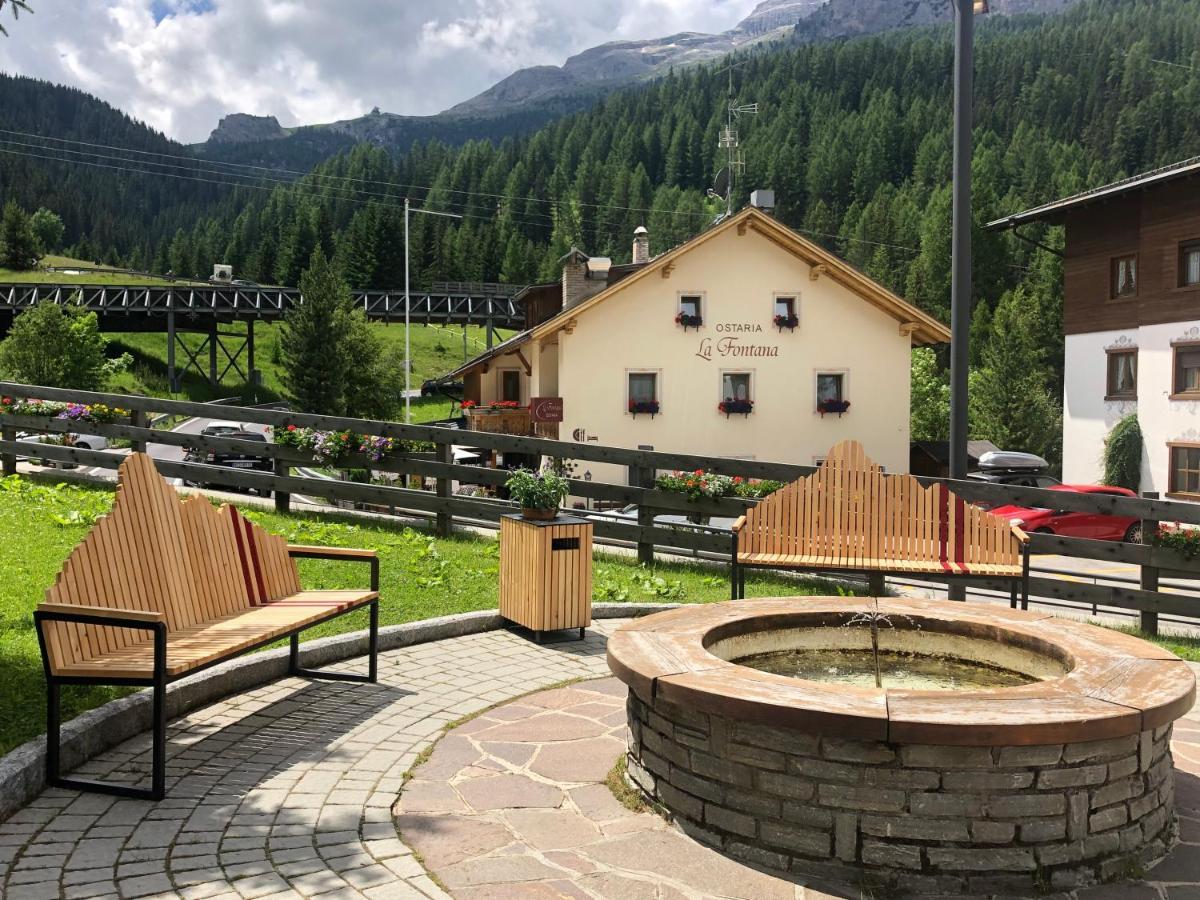 Ostaria La Fontana Hotel Corvara In Badia Exterior photo