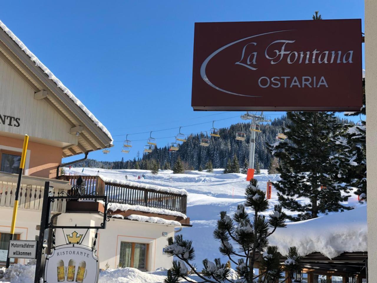 Ostaria La Fontana Hotel Corvara In Badia Exterior photo