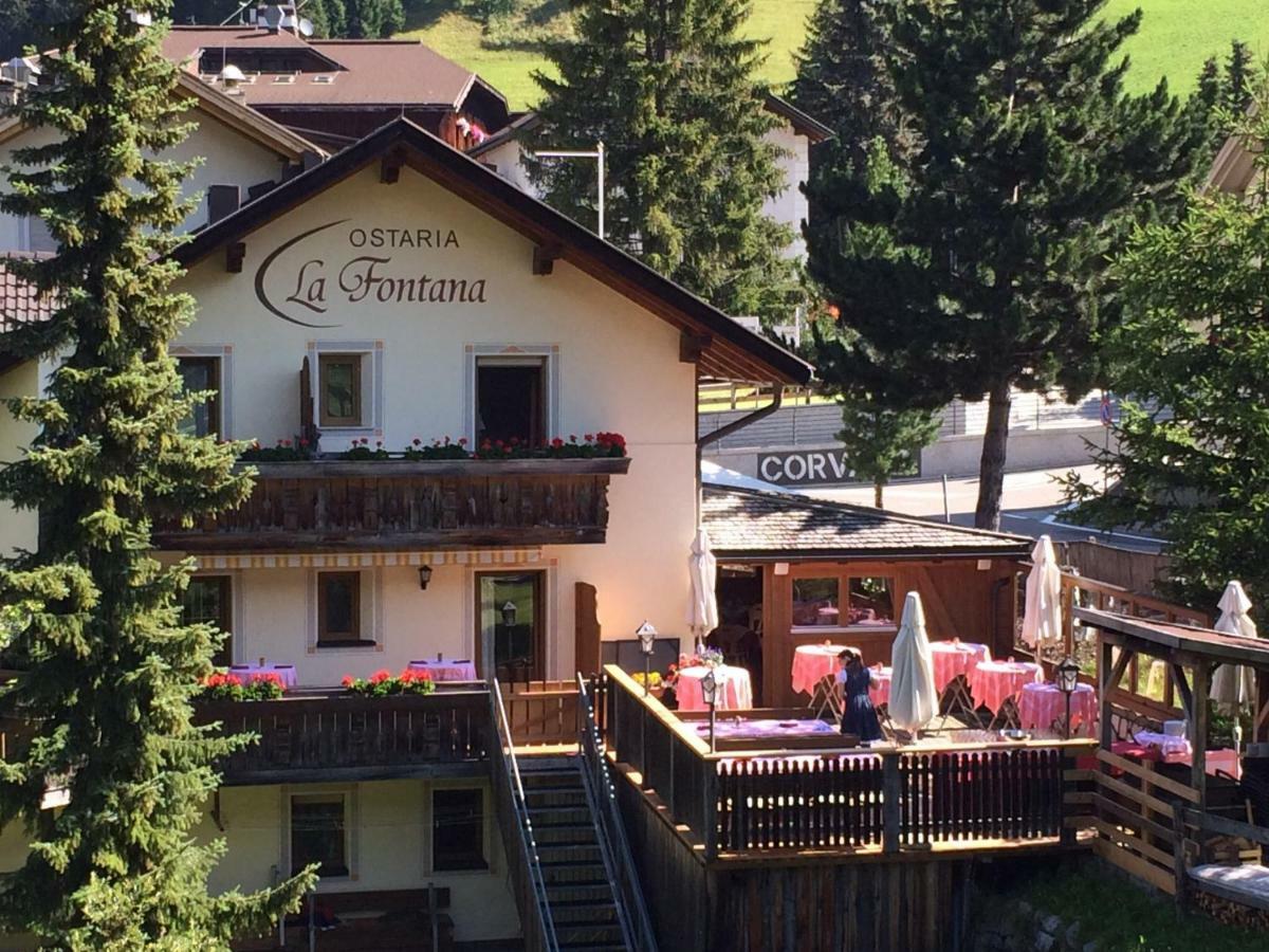 Ostaria La Fontana Hotel Corvara In Badia Exterior photo